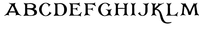 Corton Regular Font LOWERCASE