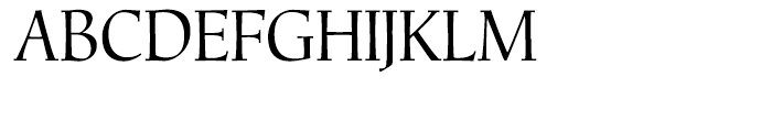 Corvallis Regular Font UPPERCASE