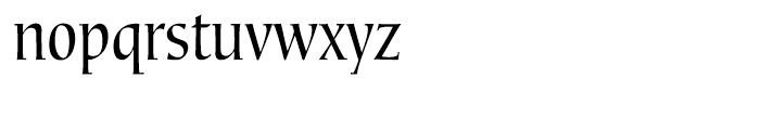 Corvallis Regular Font LOWERCASE