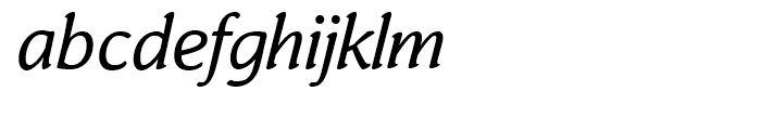 Corzinair SC Regular Italic Font LOWERCASE