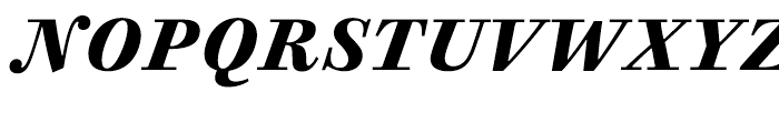 Cosmiqua Bold Italic Font UPPERCASE