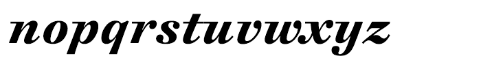 Cosmiqua Bold Italic Font LOWERCASE