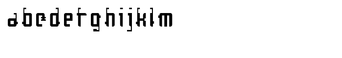 Cosmonaut Gravity Font LOWERCASE