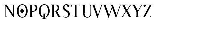 Cothral Regular Font UPPERCASE