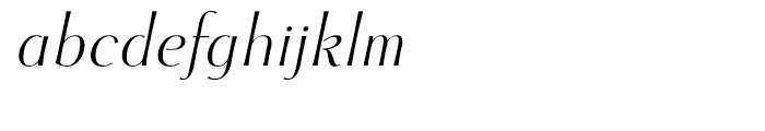 Cotoris Italic Font LOWERCASE