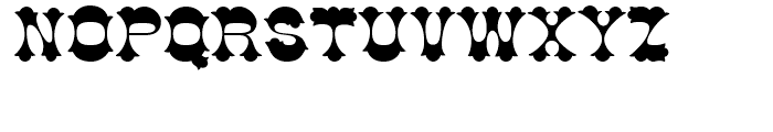 Cottonwood Font UPPERCASE