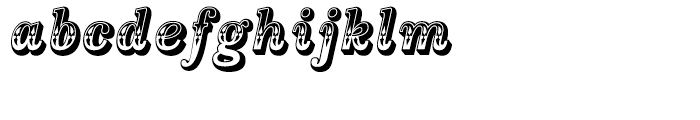 Country Western Italic Font LOWERCASE
