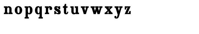 Country Western Regular Fill Font LOWERCASE