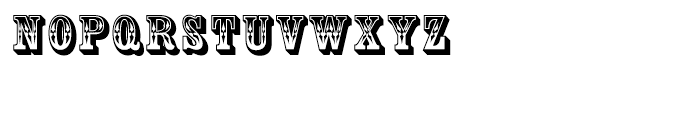 Country Western Regular SC Font LOWERCASE