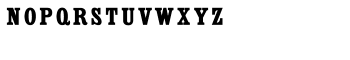 Country Western SC Fill Font LOWERCASE