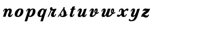 Country Western Script Fill Font LOWERCASE