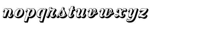 Country Western Script Open Font LOWERCASE