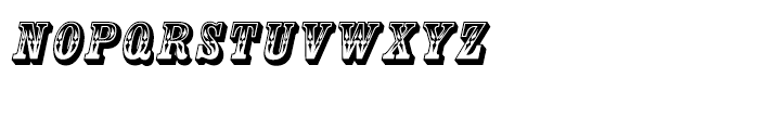 Country Western Swing SC Font LOWERCASE