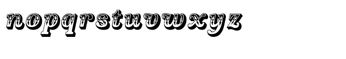 Country Western Swing Font LOWERCASE