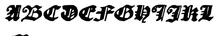 Courant Italic Font UPPERCASE