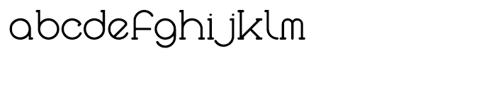 Courier Coco Regular Font LOWERCASE