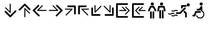 Covent BT Symbols Font UPPERCASE