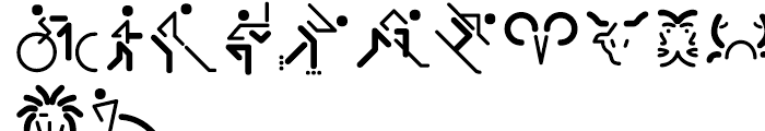 Covent BT Symbols Font LOWERCASE