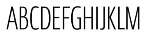 Coegit Condensed Light Font UPPERCASE
