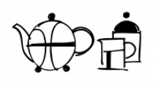 Coffee and Tea Doodles Regular Font LOWERCASE