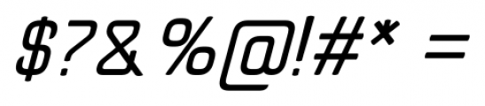 Cogan Oblique Font OTHER CHARS