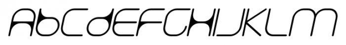 Cogumelo Thin Italic Font LOWERCASE