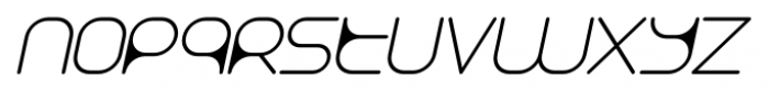 Cogumelo Thin Italic Font LOWERCASE