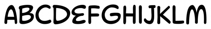 Collector Comic Pro Regular Font LOWERCASE