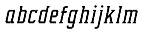 Collegium Condensed Thin Italic Font LOWERCASE