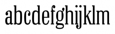 Colonel Light Font LOWERCASE