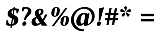 Combi Sans Bold Oblique Font OTHER CHARS