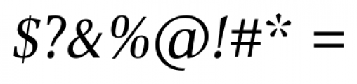 Combi Sans Book Oblique Font OTHER CHARS