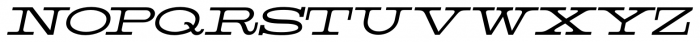 Commodore Oblique JNL Regular Font LOWERCASE