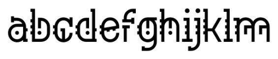 Component Regular Font LOWERCASE
