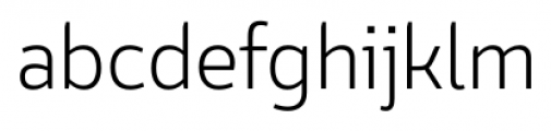 Conflict Light Font LOWERCASE