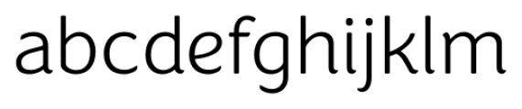 Congenial Extra Light Font LOWERCASE