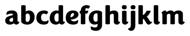 Congenial Heavy Font LOWERCASE