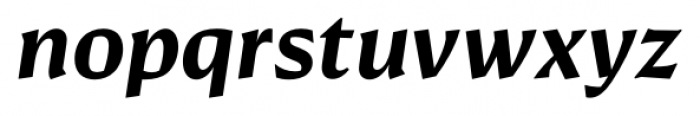 Conglomerate Demi Italic Font LOWERCASE