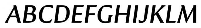 Conglomerate Medium Italic Font UPPERCASE