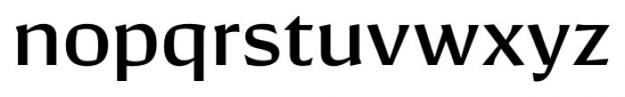 Conglomerate Medium Font LOWERCASE