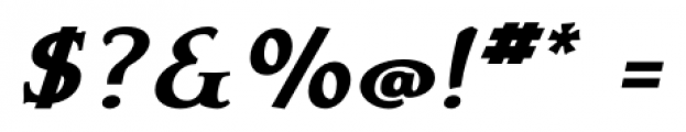 Contenu Black Italic Font OTHER CHARS