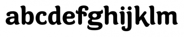 Contra Flare Bold Font LOWERCASE