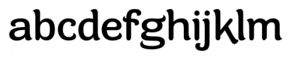 Contra Flare Regular Font LOWERCASE
