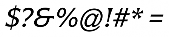ConvexDT Oblique Font OTHER CHARS