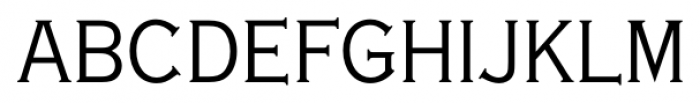 Copperplate FS Condensed Font UPPERCASE