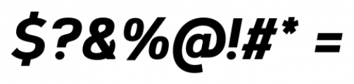 Corbert Condensed ExtraBold Italic Font OTHER CHARS