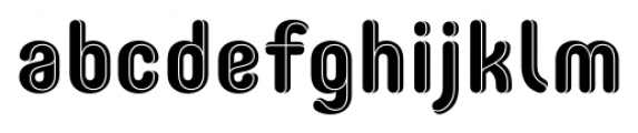 Core Escher B Right Font LOWERCASE