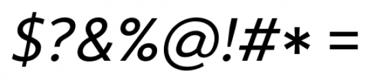 Core Sans B 35 Italic Font OTHER CHARS
