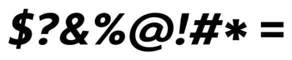 Core Sans B 55 Bold Italic Font OTHER CHARS