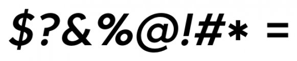 Core Sans C 55 Medium Italic Font OTHER CHARS